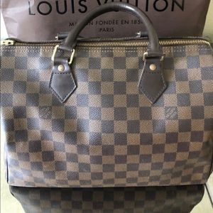 louis vuitton speedy 30 damier ebene